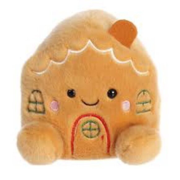 Palm Pals Darlene the Gingerbread House Plush Holiday Toy w Tags - Picture 5 of 5